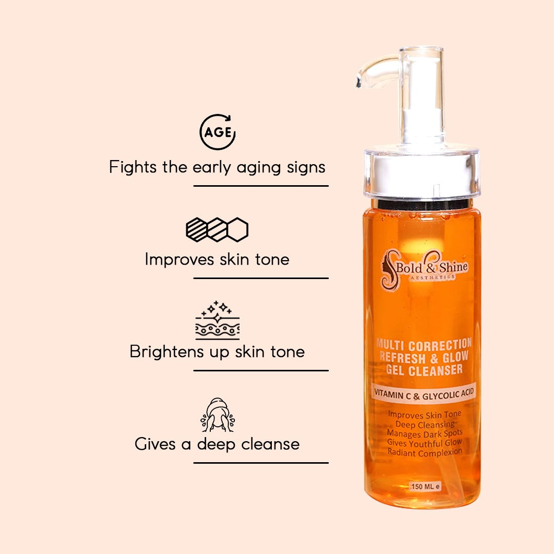 Multi Correction Refresh & Glow Gel Cleanser
