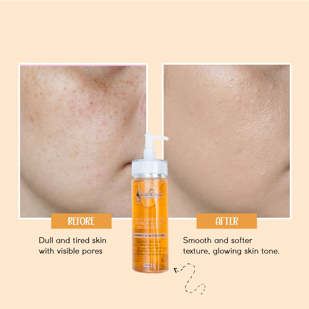 Multi Correction Refresh & Glow Gel Cleanser
