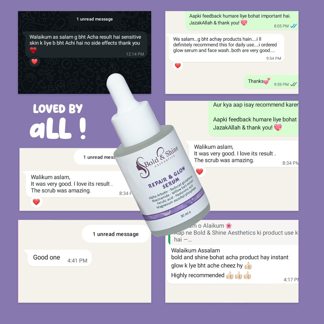 Bold & Shine Repair & Glow Serum