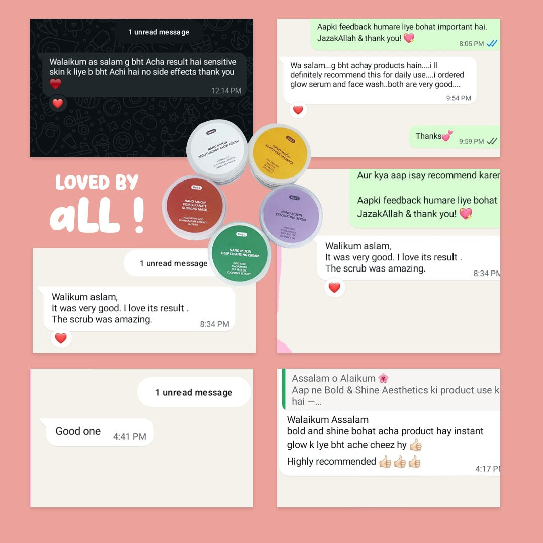 Bold & Shine Nano Mucin Facial Kit